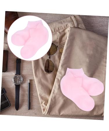 minkissy 1 Pair Protective Socks Foot Moisturizer Socks Mules for Women Heels Moisturizing Socks Lotion Infused Socks Moisturizing Stocking Women s Socks Heel Socks Jelly Women's Care Sebs 20X12cm - Buy Online on GoSupps.com
