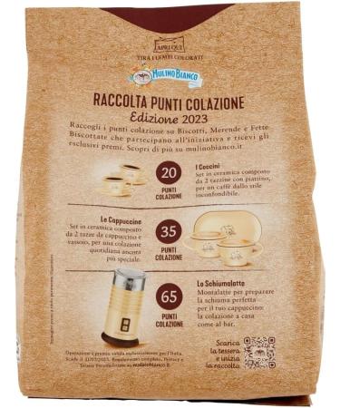  Italian Gourmet E.R. Mulino Bianco Molinetti Biscuits Set of 3 sanded biscuits with whole flour and buckwheat 800 g + pulp 400 g - Buy Online on GoSupps.com