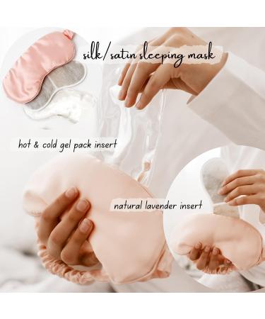 Teen Girl Accessories: Satin Pillowcase, Lavender Sleep Mask, Rose Quartz Despenser - Perfect Gifts for Preteen/Tween Girls - Buy Online on GoSupps.com