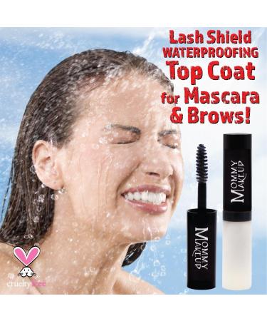 Mommy Makeup Lash Shield Waterproof Top Coat - Smudge-proof & Tear-proof Mascara Fixer - Buy Online on GoSupps.com