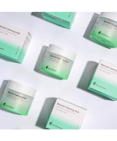 Blemish Calming Toner Pads - Korean Facial Cotton Pads with Madecassoside Cica Niacinamide & Hyaluronic Acid for Redness Relief & Hydration | 180 Pads + 5mL Bonus - Buy Online on GoSupps.com