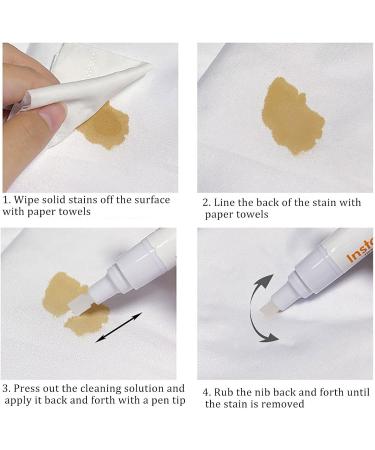 Stain Remover | Detachable Clothing Clean Stick Cleaning Supply Instant Stain Remover for Travels Parties Cotton Fiber Fabrics A/v - Buy Online on GoSupps.com