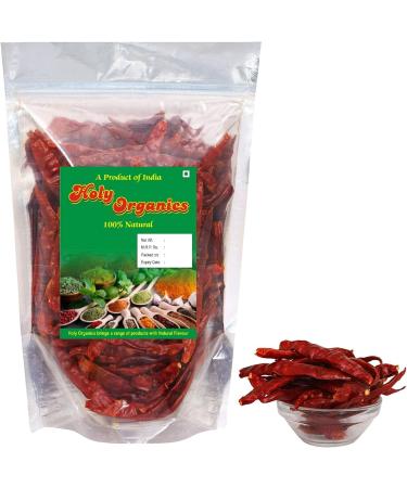 Earth Best 100% Natural Chilli Red Whole Premium Quality (Lal Mirch Sabut) Grade- Big Size 250 g - Buy Online on GoSupps.com