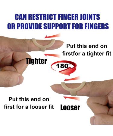 SAREAL 11Pcs Oval Finger Splints & Sleeves Kit 6 Pcs Graduated Oval Trigger Finger Splints and 5Pcs Finger Sleeves for Trigger Mallet Arthritis and Straightening -Size 5 6 7 8 9 10 - Buy Online on GoSupps.com