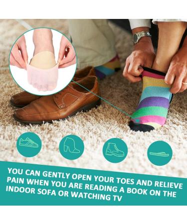 ANKROYU Hallux Valgus Corrector & Toe Spreader - Small (34-39) | Bunion & Hammer Toe Pain Relief Socks - Buy Online on GoSupps.com