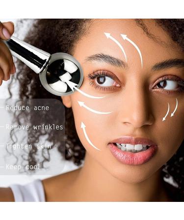 Kryo Sticks & Ice Balls for Face Treatments | Stainless Steel Cool Spa Massage Roller | Reduce Swelling & Wrinkles - Buy Online on GoSupps.com