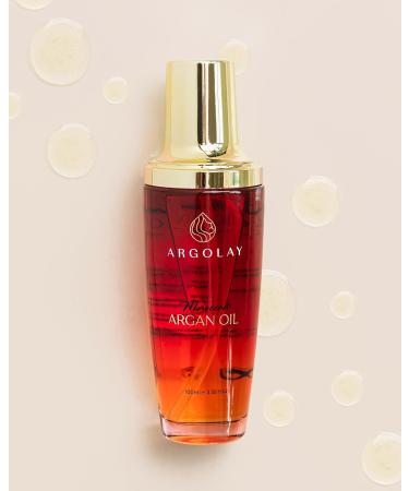 Premium Moroccan Argan Oil Elixir for Hair & Skin 100% Pure & Organic | International Shipping Available - Buy Online on GoSupps.com
