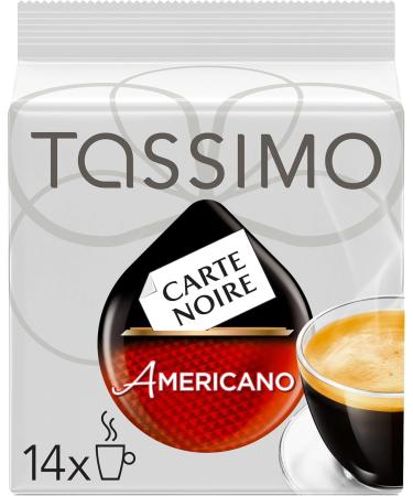 Tassimo Nabob Espresso Single Serve T-Discs 110g (5 Boxes of 14 T-Discs) & Carte Noire Americano Coffee Single Serve T-Discs 114g Coffee+Single Serve T-Discs 114g - Buy Online on GoSupps.com