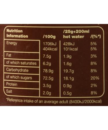 Galaxy Instant Hot Chocolate Drink 1000g - Rich Chocolate Flavour - 1kg (Pack of 1) - Buy Online on GoSupps.com