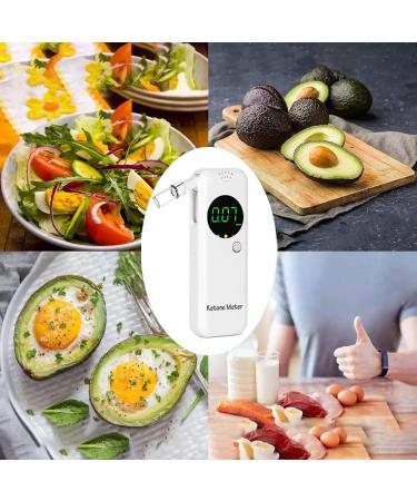 Portable Digital Ketosis Breath Analyzer with 10 Replaceable Mouthpieces - Buy Online on GoSupps.com