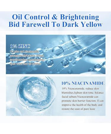 Niacinamide Serum the oirdenariy Niacinamide 10% + Zinc 1% Original Skincare Serum Niacinamide Face Moisturizer Pore Reducer Blemishes for Blemish-Prone Dull Skin Softens Balancing Sebum (30ml*2) - Buy Online on GoSupps.com
