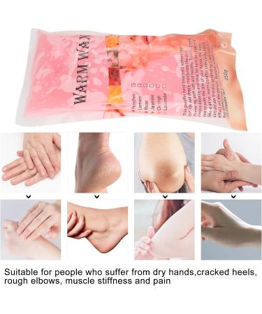 Peach Lemon Scented Paraffin Wax Refills for Hand and Feet - 450g | Home Beauty Salon - Buy Online on GoSupps.com