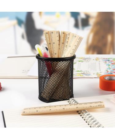 2 Pack Wooden Ruler 6 Inch 12 Inch Rulers Bulk Wood Measuring Ruler for Students Office School Supplies 2 Scale (15 cm and 30 cm) - Buy Online on GoSupps.com