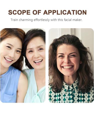 PATKAW 1 Pair Dimple Makers Smile Facial Muscle Exerciser Dimple Trainer for The Face Easy to Wear and Develop Natural Dimples Purple - Buy Online on GoSupps.com