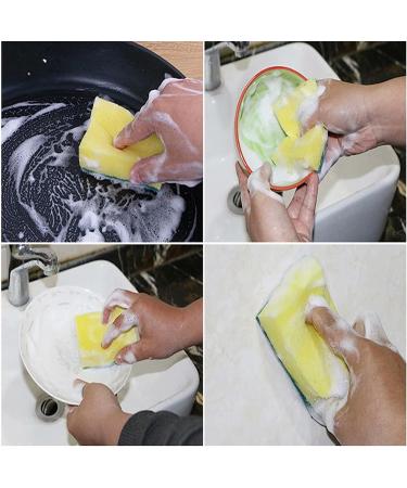Sponge wipe high density dip glue 20 kitchen dishwashing sponge household cleaning sponge dishcloth rag - Buy Online on GoSupps.com