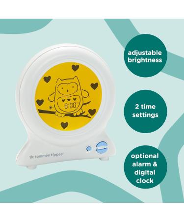 Tommee Tippee Groclock Sleep Trainer Alarm Clock and Nightlight - USB-Powered - Buy Online on GoSupps.com