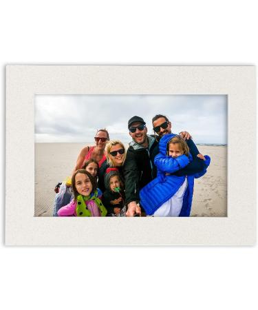 16x20 Bevel Cut Mat for 11x14 Photos - Acid Free Oyster Shell White Matboard - Picture Framing Mat - 4-Ply Thickness - Precut 1-Mat - Buy Online on GoSupps.com