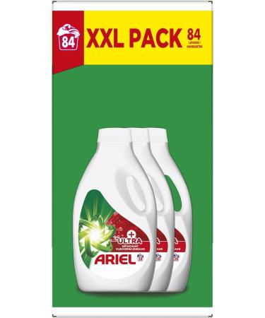 Ariel Liquid Detergent 84 Washes +Ultra Stain Remover Removes Inlaid Stains Even After 7 Days Made in France - Buy Online on GoSupps.com