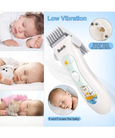 Baby Hair Clipper Silent Hair Clippers for Children Quiet Kids Hair Trimmer (with Bag) - Buy Online on GoSupps.com