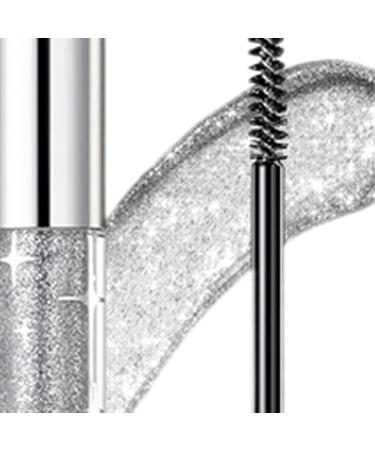 Mascara Paillet - Mascara Cils Volumineux Imperm able | Mascara Diamant | Mascara Scintillant Multi-usage Diamond | D finir Le Maquillage De Mascara De Cils Allongeant Volumineux Et Durable P Multicolore 1# - Buy Online on GoSupps.com