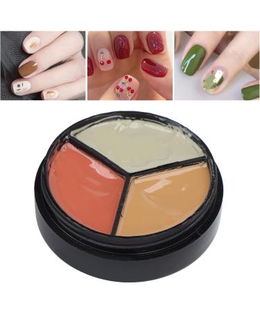 Nail Polish Cream Creamy Texture Practicality Nail Polish Gel Nail Varnish Fashionable for Lover Nail School Art Salon Nail Art (#1) - Buy Online on GoSupps.com