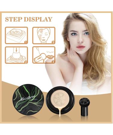 THNKSTAPS Air Pillow CC Cream - Long-Lasting BB Cream & Concealer for Face & Neck | Moisturizing Coverage in Ivory - Perfect Makeup Solution | Shop Internationally - Buy Online on GoSupps.com