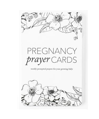 Pregnancy Prayer Cards by Duncan & Stone | Expecting Mom Gift Basket | Baby Announcement | Baby Shower Present | Prompted Prayer Cards for Parents to Be - Buy Online on GoSupps.com