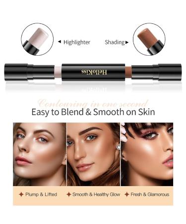 Premium Contour Pen Highlighter & Concealer Stick - #1 Makeup Tool for Flawless Contouring | 50ml (1 Pack) - International Shipping Available - Buy Online on GoSupps.com