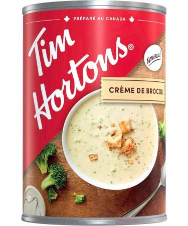 Tim Hortons Cream of Broccoli Soup Ready-to-Serve 540mL Can - Buy Online on GoSupps.com