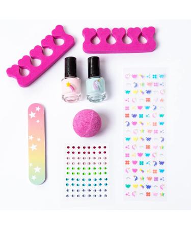 So Magical Bath Set | Shower & Spa Kit for Teens & Girls | Plush Robe Nail Polish & More | International Shipping - Buy Online on GoSupps.com
