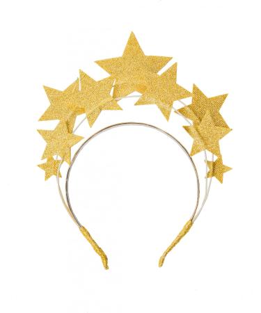 Gold Star Headband - Stylish 1 Piece Accessory for All Occasions | International Shipping Available - Buy Online on GoSupps.com