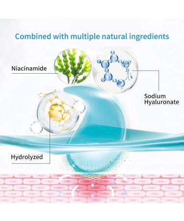 Lanbena Hyaluronic Acid Hydra-Gel Eye Mask - Collagen Eye Patches for Dark Circles & Eye Bags - Moisturizing Skin Care Gel (New Packaging) - Buy Online on GoSupps.com