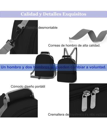 Buy AIFUSI Double-Like Breast Milk Cooling Bag - Waterproof Freshness Backpack for Baby Bottles (Black) - Ideal for International Shipping - Buy Online on GoSupps.com