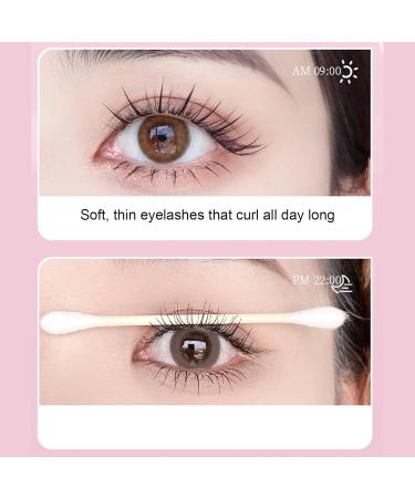 Heated Eyelash Curler T Shaped Design Quick Heating USB Rechargeable Safe and Easy to Use with Temperature Control for Beautifully Curled Lashes (White) - Buy Online on GoSupps.com