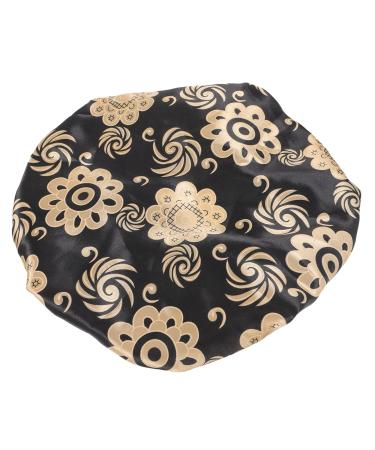 PLAFOPE Satin Sleep Cap Set - Elastic Headband & Broadside Shower Cap - Girls Hair Ties - 26x26cm - 2pcs - Buy Online on GoSupps.com