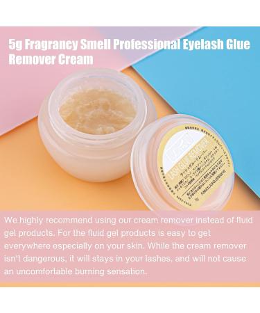 Pepape Japanese Lash Extension Remover Cream - Safe & Fast Dissolving - Professional 5g Thick Consistency Cream for Eyelash Extensions - Buy Online on GoSupps.com