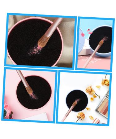 FRCOLOR 4 Pcs Makeup Brush Cleaner Mat & Silicone Sponge Set - Keychain Comb for Eyeshadow & Cosmetic Care - Assorted Colors - Buy Online on GoSupps.com