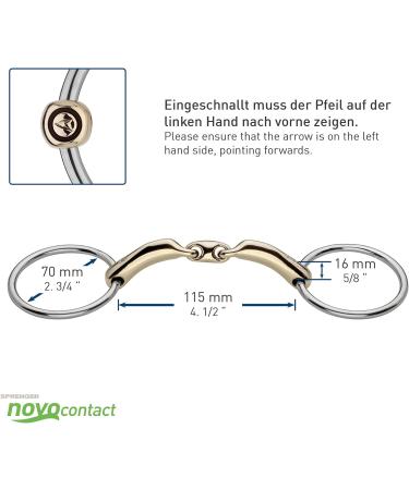 Buy Sprenger NOVOcontact Double-Brought Bit 16mm - SENSOGAN Sensogan-ES 11.5 | International Shipping Available - Buy Online on GoSupps.com