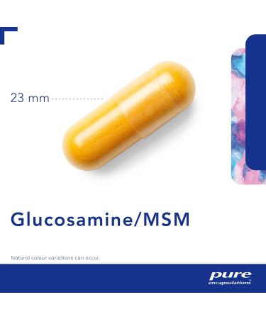 Pure Encapsulations Glucosamine/MSM Capsules with Ginger and Turmeric - Joint Support Supplement - 60 Capsules - Buy Online on GoSupps.com