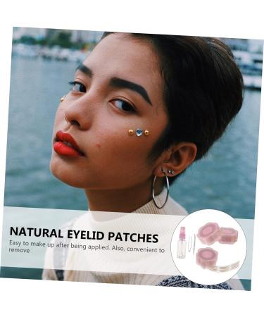 DOITOOL 1 Set Double Eyelid Sticker Fold Eyelid Shadow Sticker Instant Lift Eyelid Makeup Accessories Natural Long- Lasting Sticky Natural Eyelid Patches Hooded Adhesive Strip Glue - Buy Online on GoSupps.com