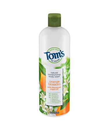 Tom's of Maine Body Wash, Body Wash for Women, Natural Body Wash, Orange Blossom, 16 Ounce, 1-Pack