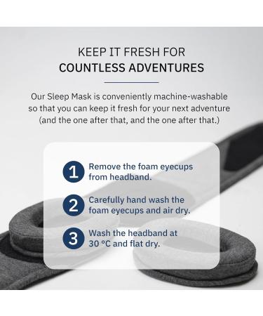 Trtl Glimpse Sleep Mask - Comfortable Blackout Eye Mask for Travel | Breathable & Includes Travel Bag & Ear Buds - Buy Online on GoSupps.com