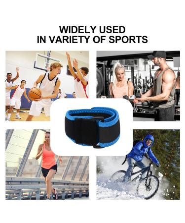 SupreGear Adjustable IT Band Strap for Knee Thigh Hip Support - Blue - Buy Online on GoSupps.com