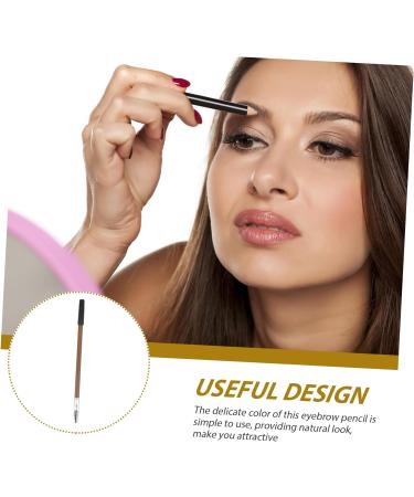 PLAFOPE Wooden Portable Women Makeup Home Non-smudging for Eyebrow Pencil Wood 1 count (Pack of 1) Coffee - Buy Online on GoSupps.com