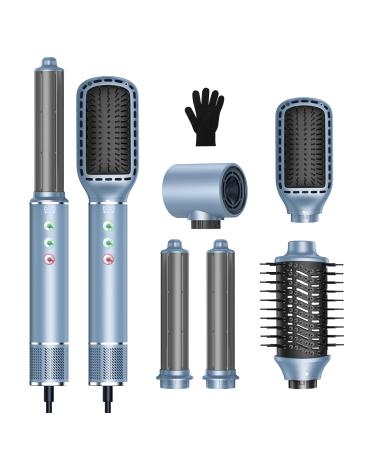 Airstyler 5 in 1 Hair Styler with 110000 U/min High -speed motor hair dryer Warm air brush hair styler 320 millions Lonic hair styler set with air curling iron hairdryer smoothing brush light quiet gray - Buy Online on GoSupps.com