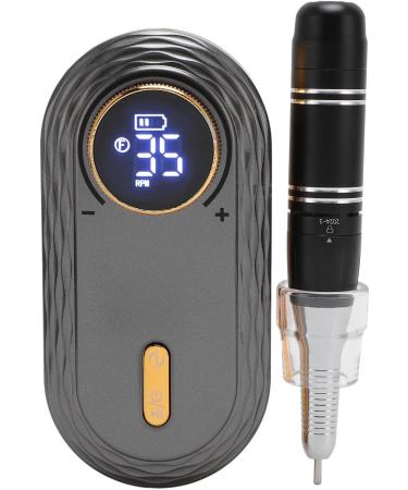 Manicure Pedicure Tools Portable Electric Nail File Set for Home Salon Use (Gray) - Buy Online on GoSupps.com