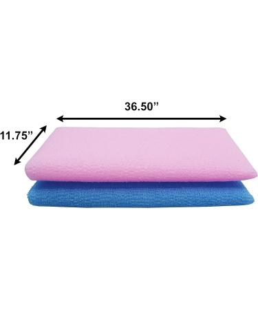 Venus Beauty Exfoliating Shower Towel Cloth - 8 Pack Assorted Colors - Buy Online on GoSupps.com