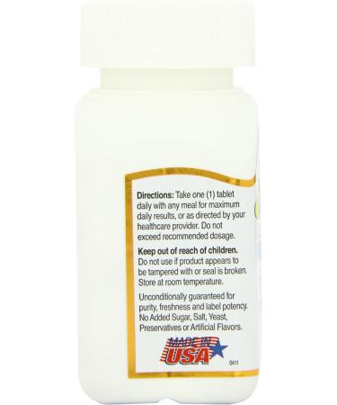 21st Century Iron 27 mg Ferrous Gluconate Tablets - 110 Count (Pack of 2) - Buy Online on GoSupps.com
