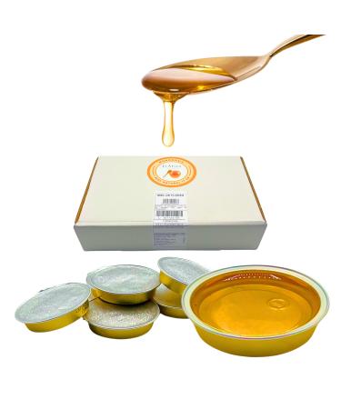 EL TICO SWEET Honey. Box of 75 Single-dose Natural Flower Honey 17GR Pure Without Additives Practical to Carry and Use. Sweeten your Drinks and Daily Recipes in a Healthy Way