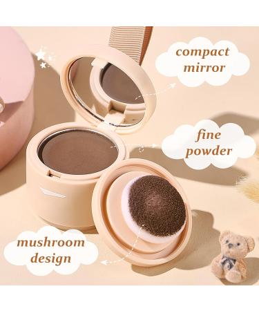 Hairline Shading Powder - Instantly Root Touch Up - Waterproof Hair Powder - Temporary Conceal Thin Grey Hair Full Coverage - Beautify Modify Forehead Natural Looking Thicken Cover Up (DARK BROWN) - Buy Online on GoSupps.com